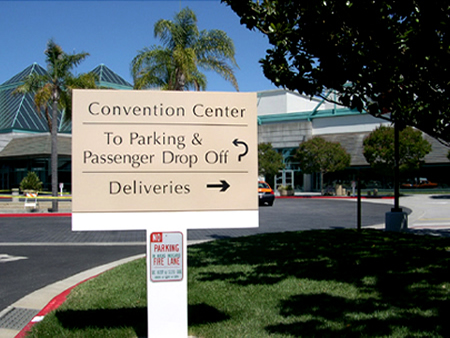 convention center signage